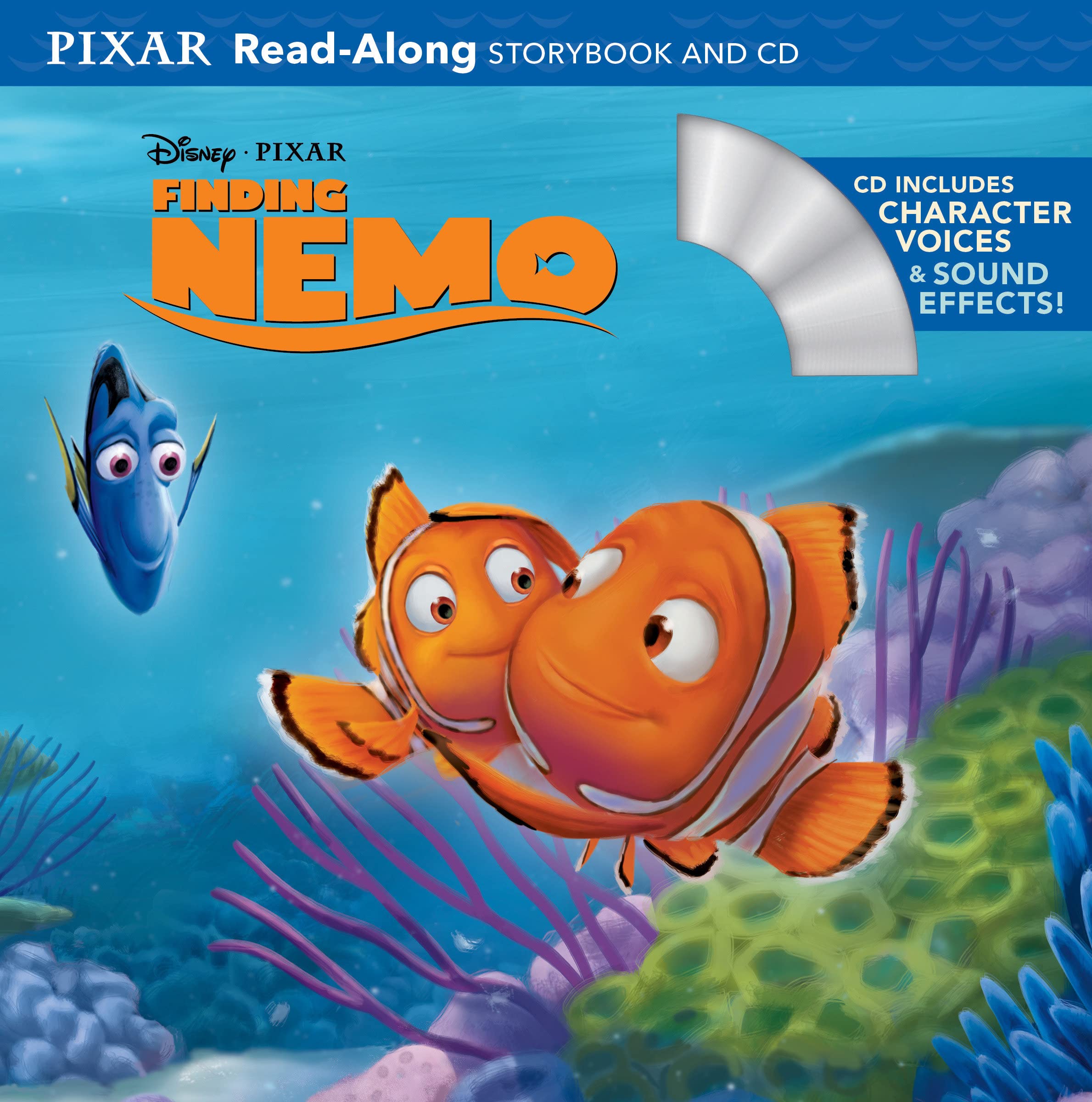 Book Cover Finding Nemo ReadAlong Storybook and CD