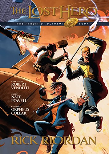 Book Cover Heroes of Olympus, Book One The Lost Hero: The Graphic Novel (Heroes of Olympus, Book One) (The Heroes of Olympus, 1)
