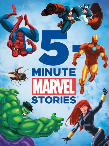 Book Cover 5-Minute Marvel Stories (5-Minute Stories)