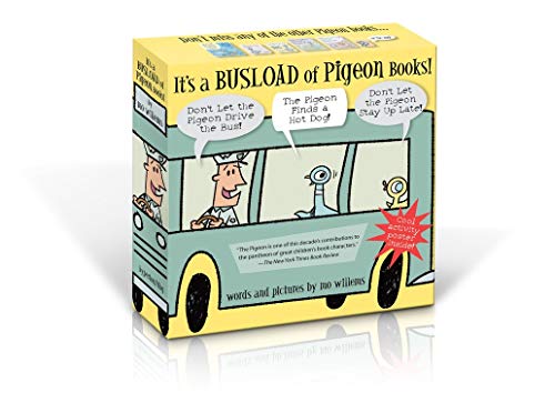 Book Cover It's a Busload of Pigeon Books!