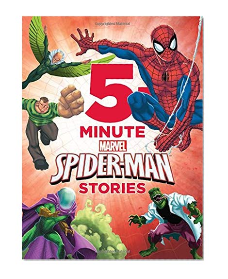 Book Cover 5-Minute Spider-Man Stories (5-Minute Stories)