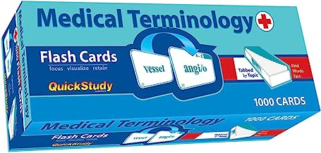 Book Cover Medical Terminology Flash Cards (Academic)