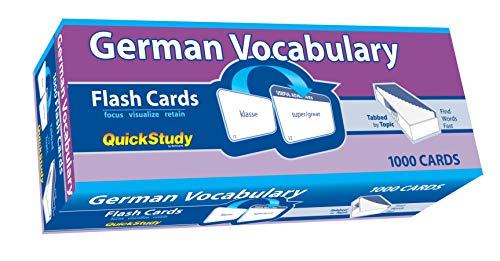 Book Cover German Vocabulary (Academic)
