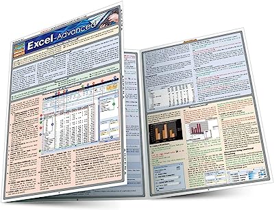 Book Cover Excel Advanced (Quick Study Computer)