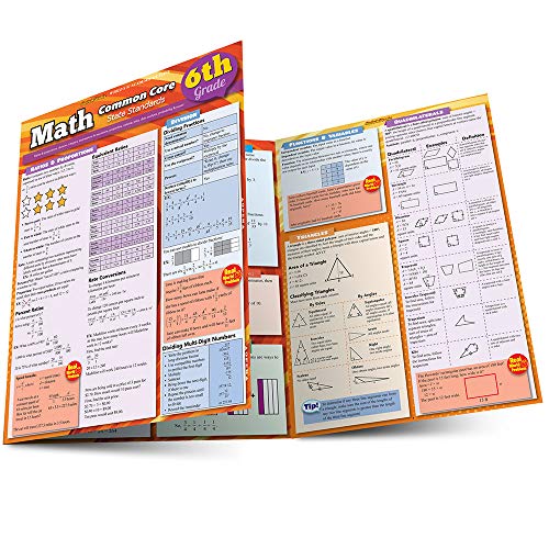 Math Common Core 6Th Grade (Quick Study: Academic)