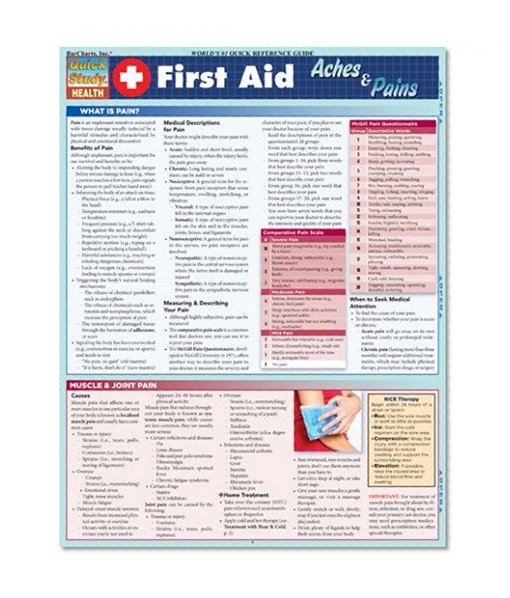 First Aid: Aches & Pains