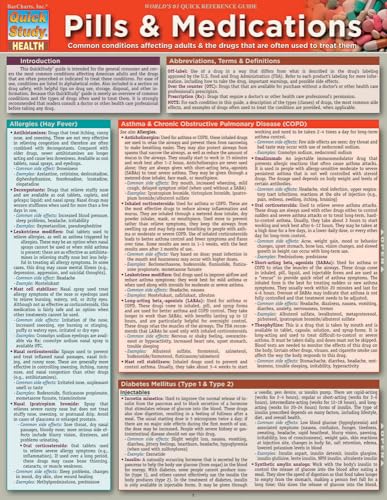 Pills & Medication (Quick Study: Health)