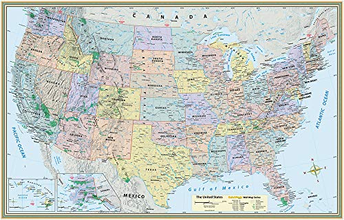 Book Cover U.s. Map: - A Quickstudy Reference