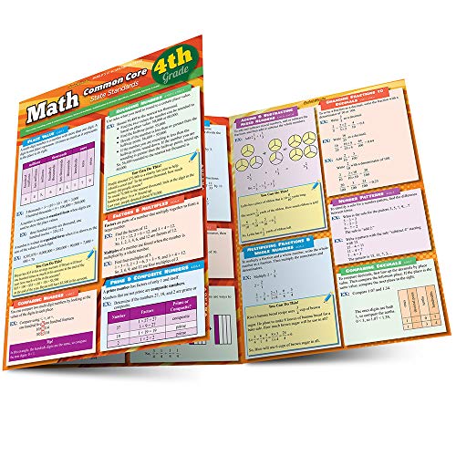 Book Cover Math Common Core 4Th Grade (Quick Study Academic)