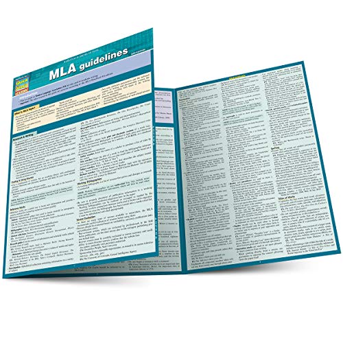 Book Cover Mla Guidelines (Quick Study Academic)