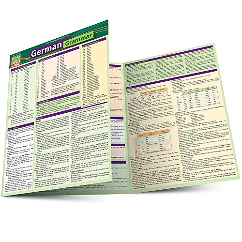 Book Cover German Grammar: Quickstudy Laminated Reference Guide (Quick Study Academic)