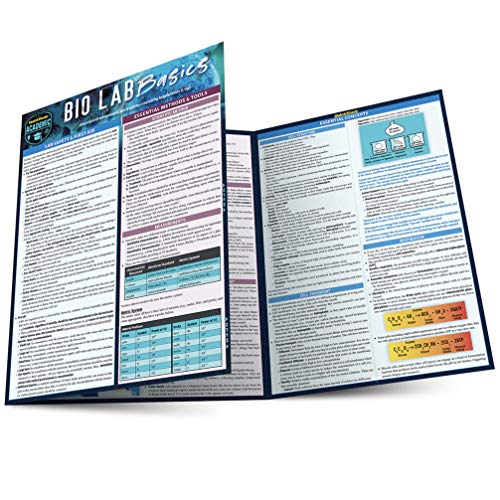 Book Cover Bio Lab Basics: a QuickStudy Laminated Reference Guide