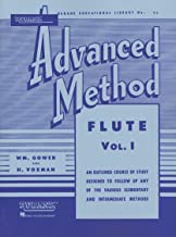 Book Cover Rubank Advanced Method: Flute, Vol. 1 (Rubank Educational Library, No. 95)