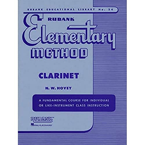 Book Cover Rubank Elementary Method Clarinet (Rubank Educational Library)