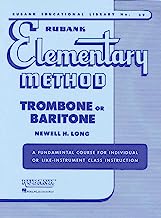 Book Cover Rubank Elementary Method - Trombone or Baritone (Rubank Educational Library)