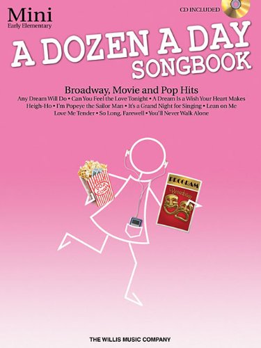 A Dozen A Day Songbook - Mini (Book/Cd)