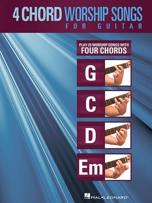 Book Cover 4-Chord Worship Songs For Guitar (G-C-D-Em)