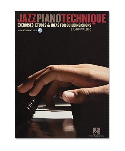 Book Cover Jazz Piano Technique Exercises Etudes & Ideas for Building Chops - (Book/online audio)