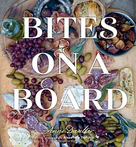Book Cover Bites on a Board