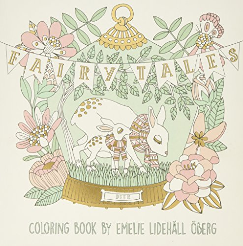 Book Cover Fairy Tales Coloring Book: Published in Sweden as 
