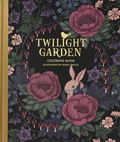 Book Cover Twilight Garden Coloring Book: Published in Sweden as 
