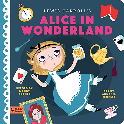 Book Cover Alice in Wonderland: A BabyLit Storybook (BabyLit Books)