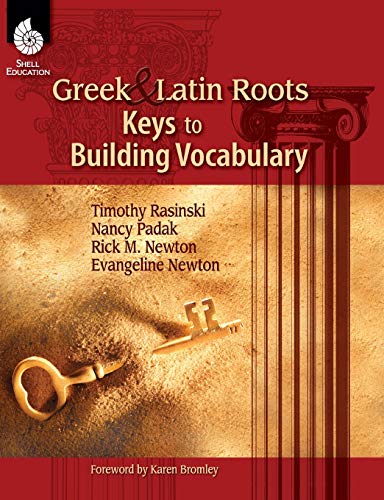 Book Cover Greek and Latin Roots - Keys to Building Vocabulary