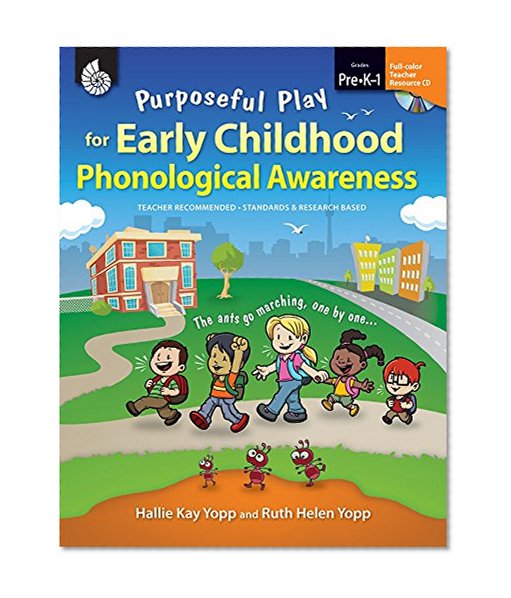Book Cover Purposeful Play for Early Childhood Phonological Awareness (Classroom Resources)