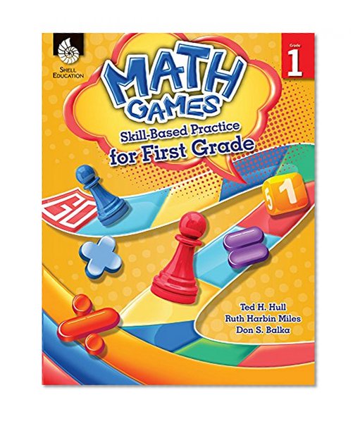 Book Cover Math Games: Skill-Based Practice for First Grade
