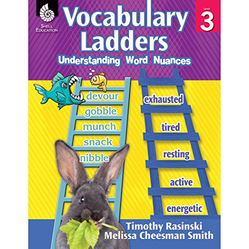 Book Cover Vocabulary Ladders: Understanding Word Nuances Level 3
