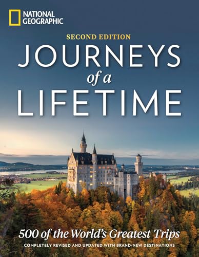 Book Cover Journeys of a Lifetime, Second Edition: 500 of the World's Greatest Trips