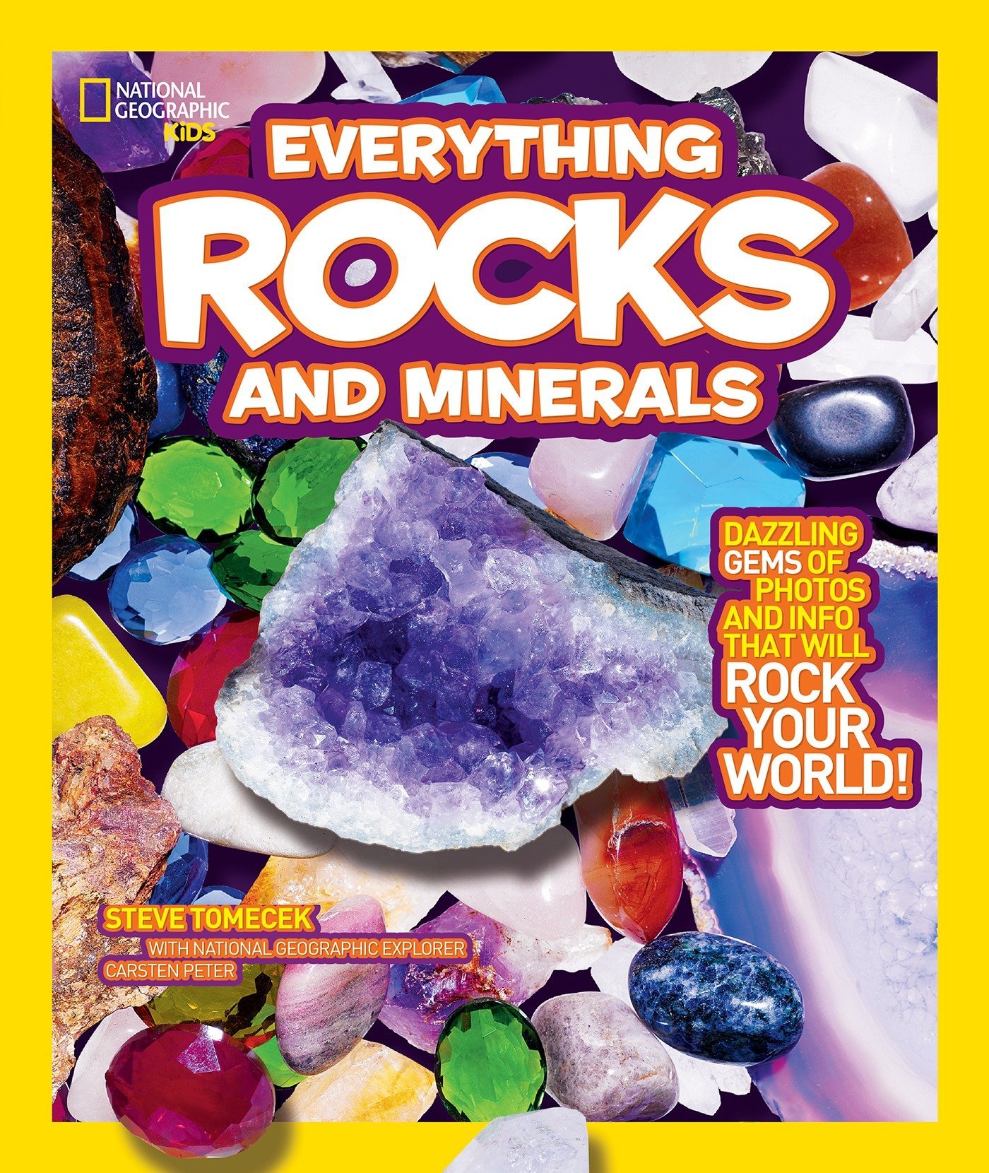Book Cover National Geographic Kids Everything Rocks and Minerals: Dazzling gems of photos and info that will rock your world