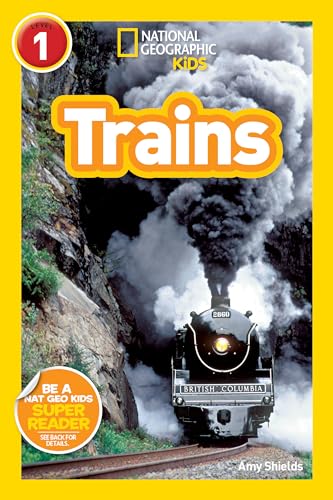Book Cover National Geographic Readers: Trains