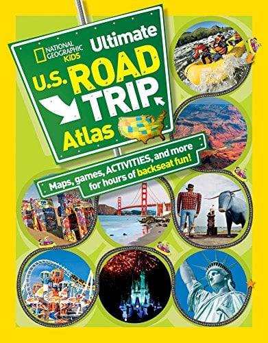 Book Cover National Geographic Kids Ultimate U.S. Road Trip Atlas: Maps, Games, Activities, and More for Hours of Backseat Fun