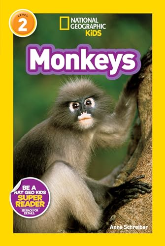 Book Cover National Geographic Readers: Monkeys