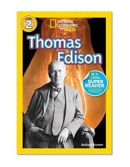 Book Cover National Geographic Readers: Thomas Edison (Readers Bios)