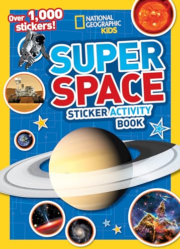 Book Cover National Geographic Kids Super Space Sticker Activity Book: Over 1,000 Stickers!