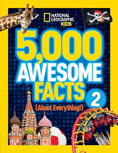 Book Cover 5,000 Awesome Facts (About Everything!) 2 (National Geographic Kids)