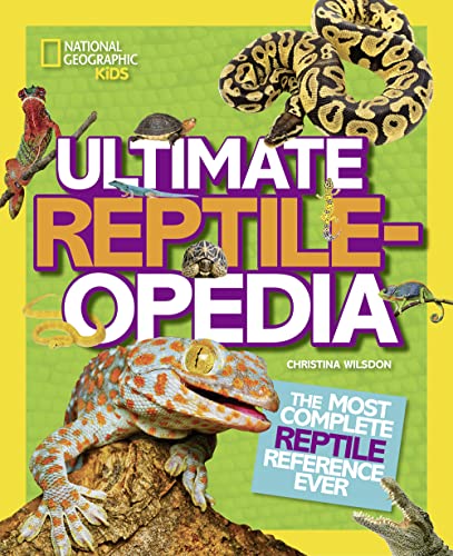 Book Cover Ultimate Reptileopedia: The Most Complete Reptile Reference Ever