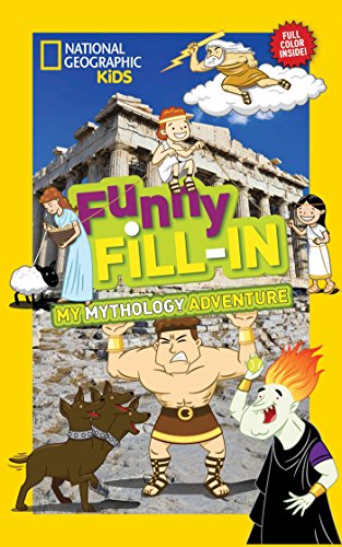 Book Cover My Greek Mythology Adventure (National Geographic Kids Funny Fill-in)
