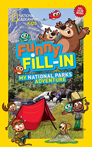 Book Cover National Geographic Kids Funny Fill-In: My National Parks Adventure (NG Kids Funny Fill In)