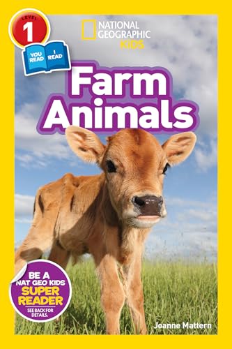 Book Cover National Geographic Readers: Farm Animals (Level 1 Co-reader)
