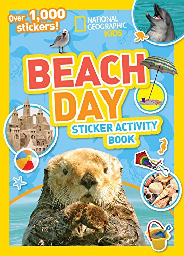 Book Cover National Geographic Kids Beach Day Sticker Activity Book (NG Sticker Activity Books)