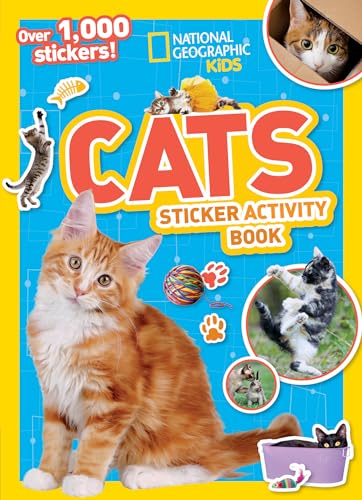 Book Cover National Geographic Kids Cats Sticker Activity Book (NG Sticker Activity Books)