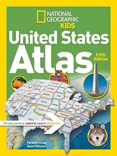 Book Cover National Geographic Kids United States Atlas