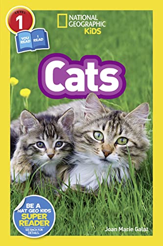 Book Cover National Geographic Readers: Cats (Level 1 Co-reader)