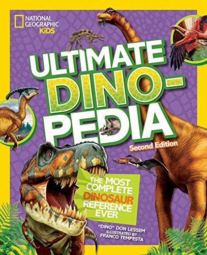 Book Cover National Geographic Kids Ultimate Dinopedia, Second Edition