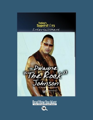 Todayâ€™s Superstars Entertainment: Dwayne â€œThe Rockâ€ Johnson (EasyRead Large Bold Edition)