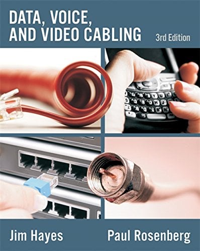 Book Cover Data, Voice and Video Cabling