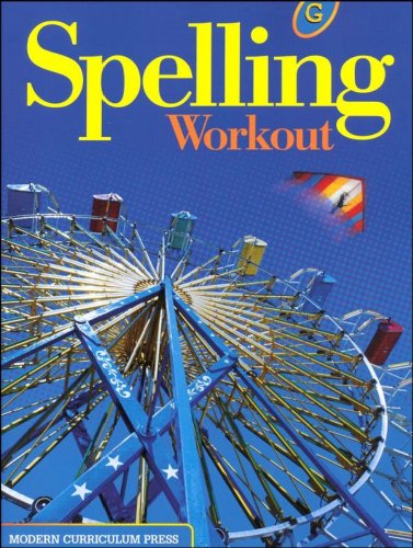 Book Cover SPELLING WORKOUT HOMESCHOOL BUNDLE LEVEL G COPYRIGHT 2002
